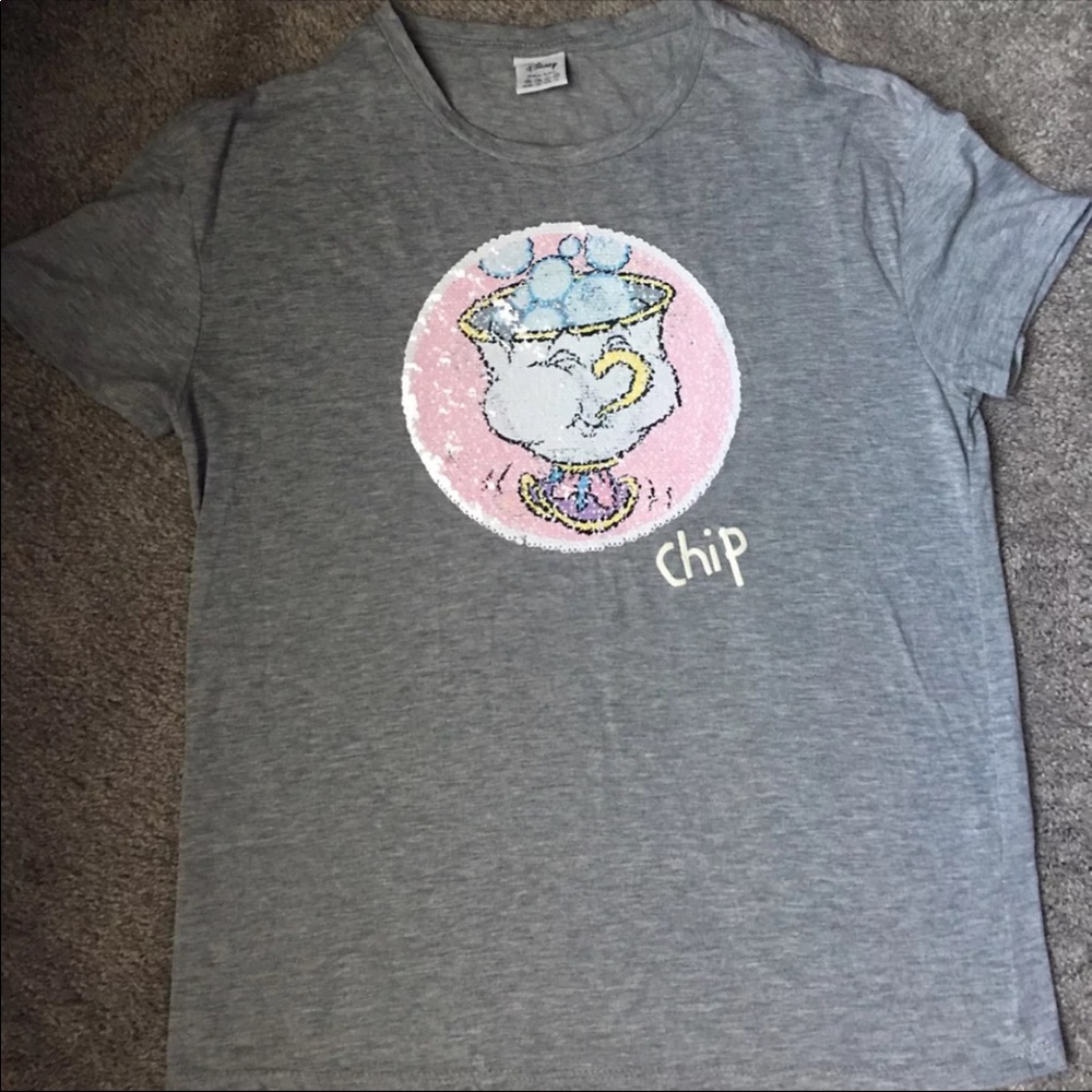 Primark chip interchangeable sequin T-shirt